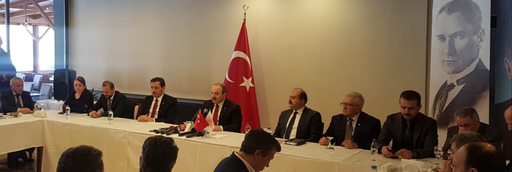 Sanayi ve Teknoloji Bakanımız Sayın Mustafa VARANK Organize sanayi Bölgemizi Ziyaret Etti